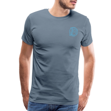 Load image into Gallery viewer, Classic B Logo Premium T-Shirt - steel blue