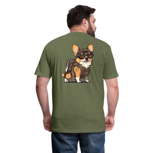 Tactical Wells - Next Level Apparel - heather military green