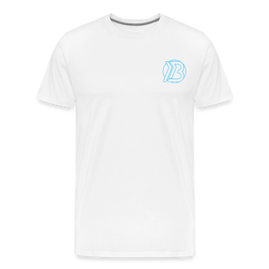 Classic B Logo Premium T-Shirt - white