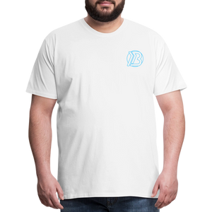 Classic B Logo Premium T-Shirt - white