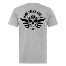 Load image into Gallery viewer, OG Skull -Next Level - heather gray