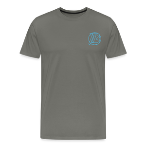 Classic B Logo Premium T-Shirt - asphalt gray