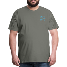 Load image into Gallery viewer, Classic B Logo Premium T-Shirt - asphalt gray