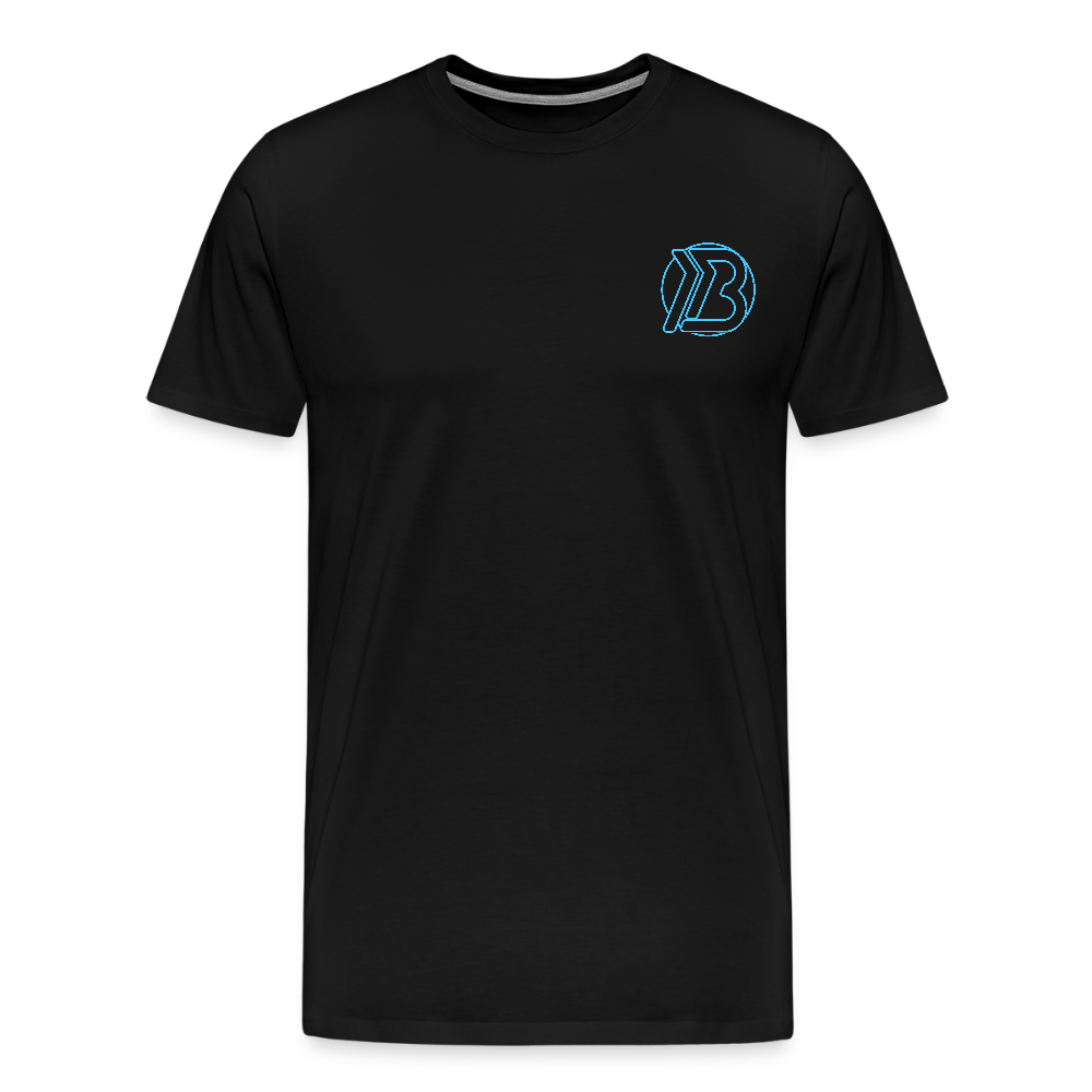 Classic B Logo Premium T-Shirt - black