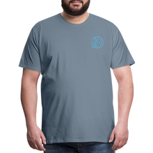 Load image into Gallery viewer, Classic B Logo Premium T-Shirt - steel blue