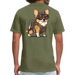 Tactical Wells - Next Level Apparel - heather military green