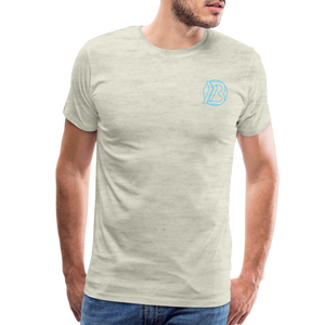 Classic B Logo Premium T-Shirt - heather oatmeal