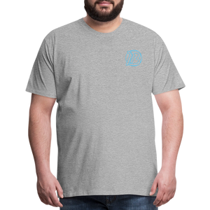 Classic B Logo Premium T-Shirt - heather gray