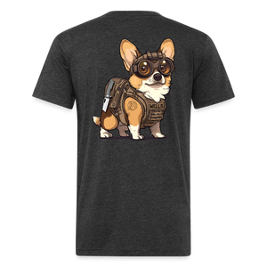Tactical Wells - Next Level Apparel - heather black