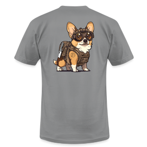 Tactical Wells - Bella + Canvas Jersey - slate