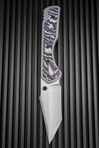 Brian Brown Knives Corvus White Storm, Satin M390