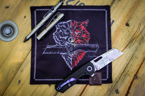 Brian Brown Knives Yeager Wolf Hank