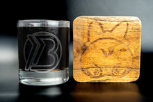 Load image into Gallery viewer, Whiskey Glass and Coaster Set